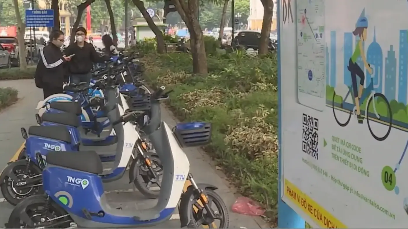 Xung quanh Vành đai 1 chuẩn bị có 5.000 xe đạp điện